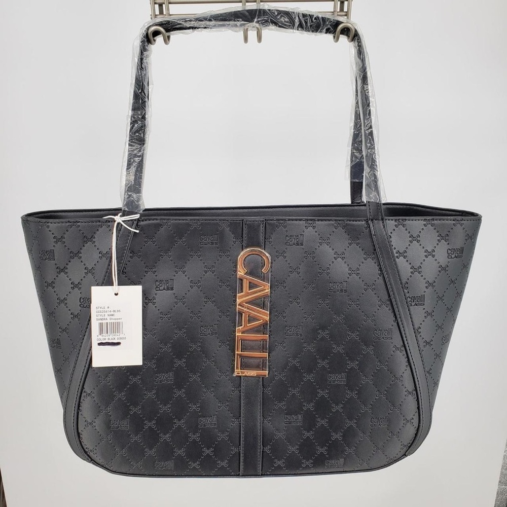 Cavalli  Class Sandra Shopper Tote Bag